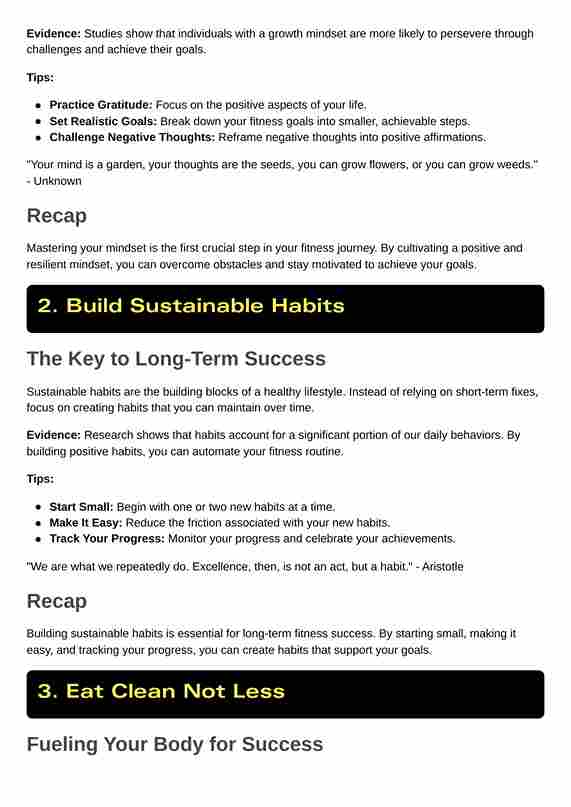 Top 10 Fitness Secrets - Image 2