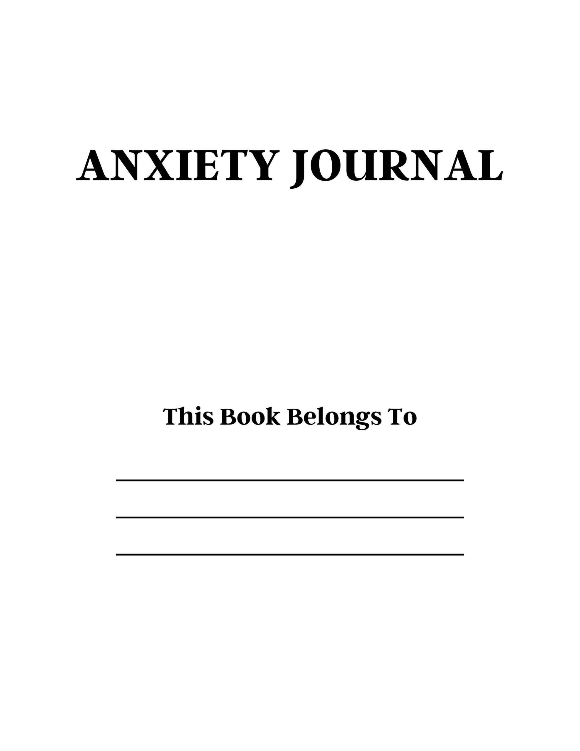Anxiety Journal - Image 2