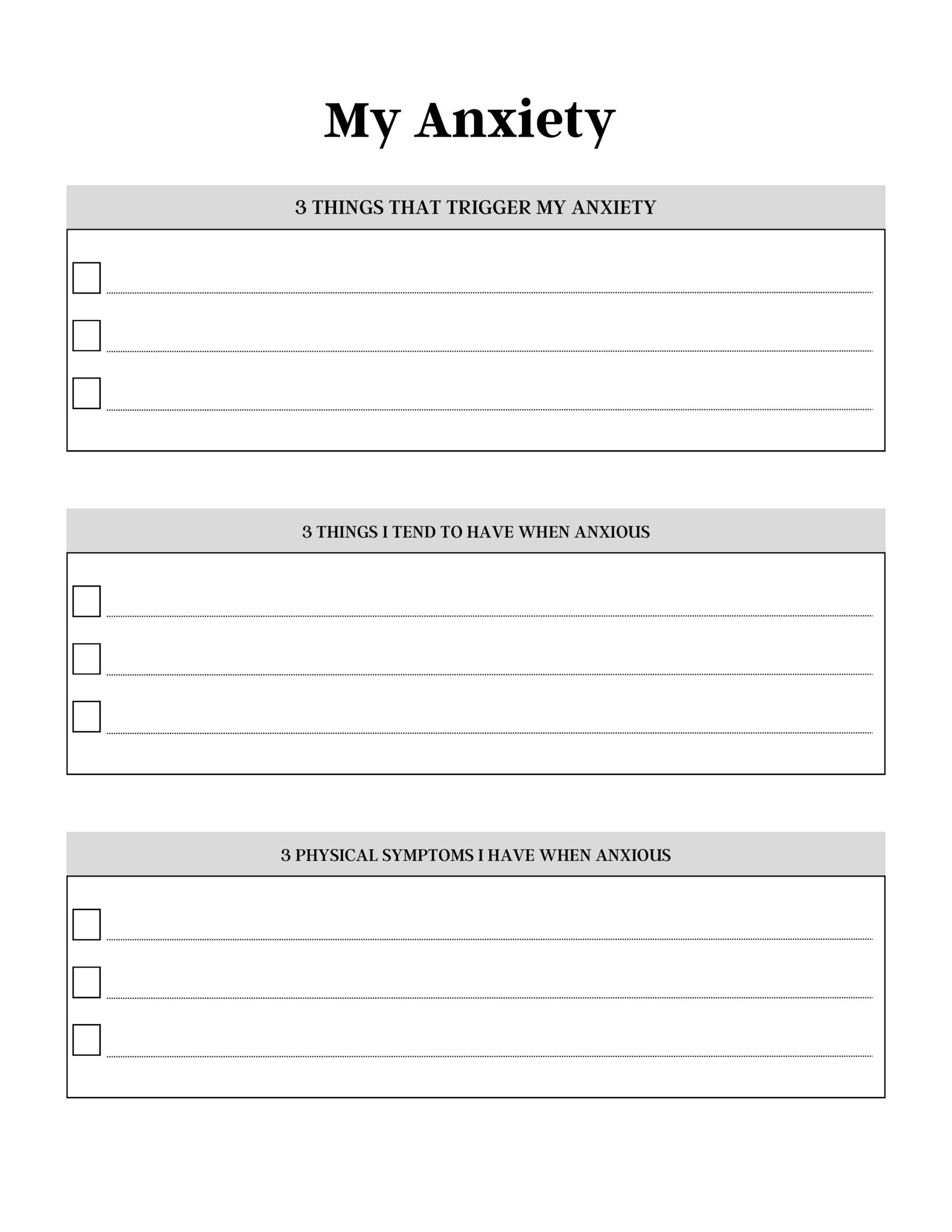 Anxiety Journal - Image 3