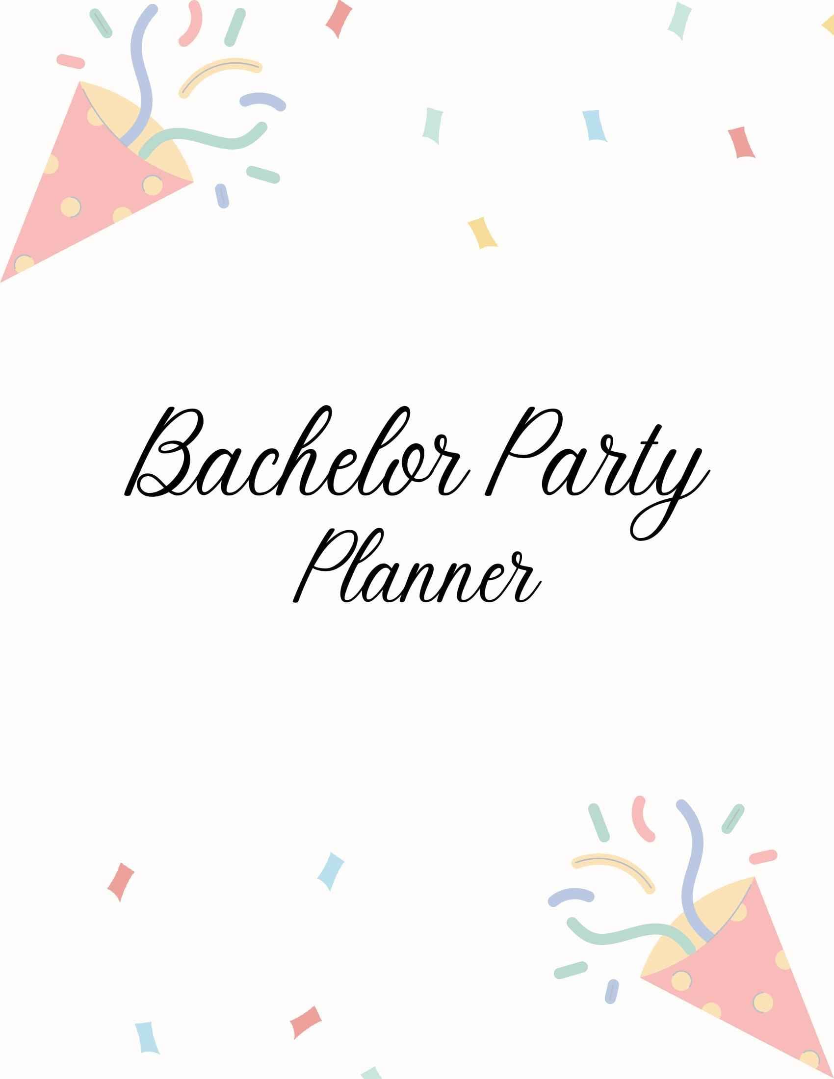 Bachelor Party Planner