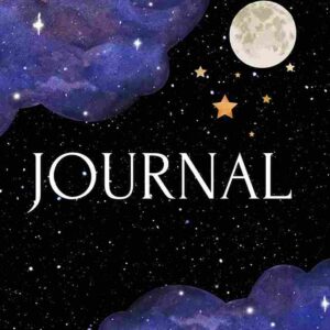 Black Space Concept Daily Journal