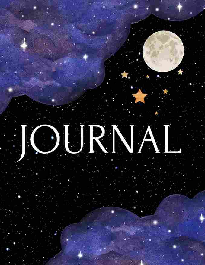 Black Space Concept Daily Journal