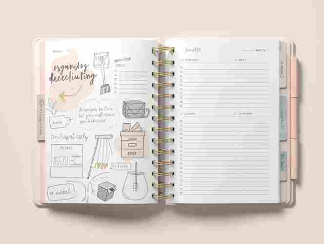 Decluttering and Cleaning Planner