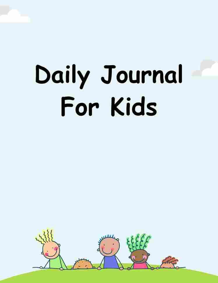 Daily Journal for Kids