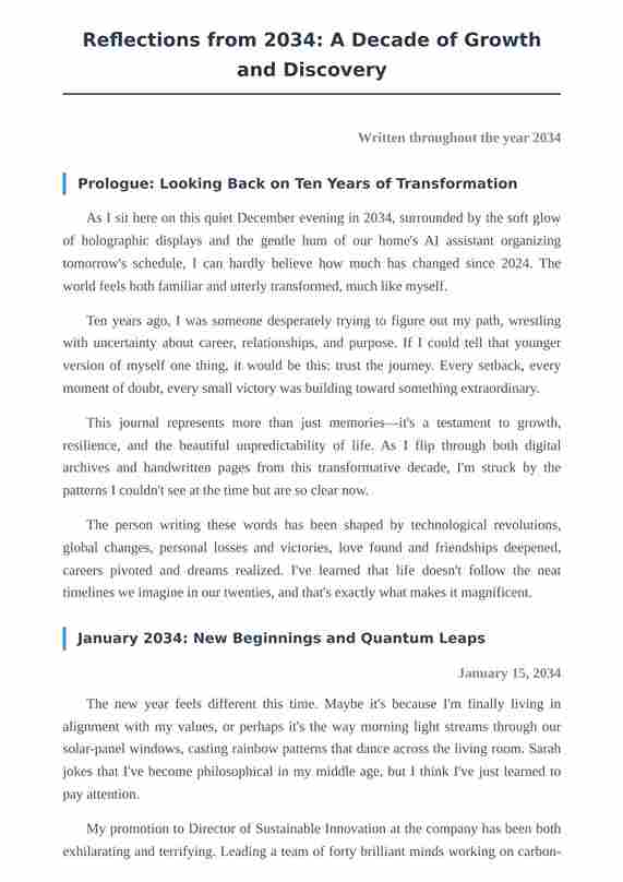 Future Self’s 2034 Reflective Journey - Image 2