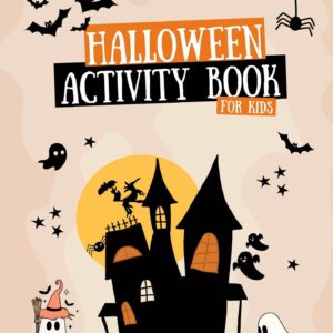 Halloween Activity Book for Kids