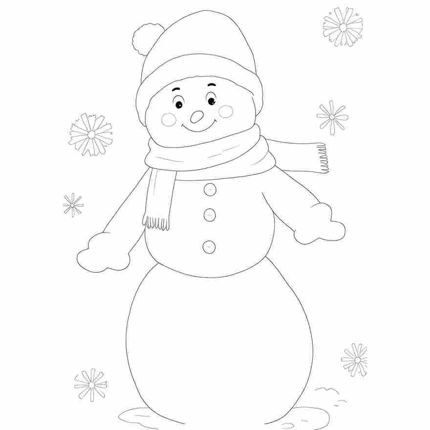 52 Christmas Coloring Pages - Image 3