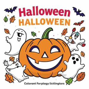 Halloween Coloring Book for Kids