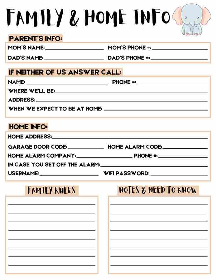 Babysitter Planner - Image 3