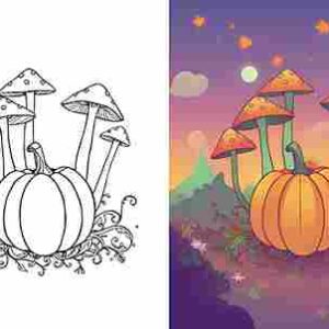 Premium Pumpkin Spice Coloring Pages Collection