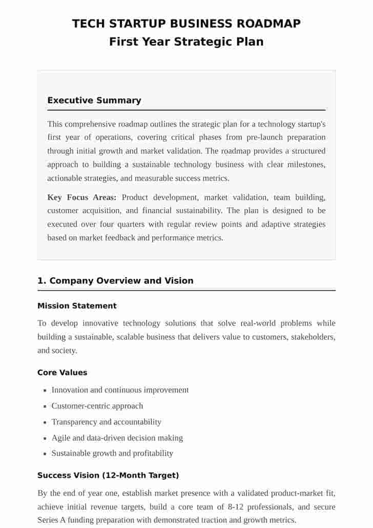 Tech Startup Roadmap - Image 3