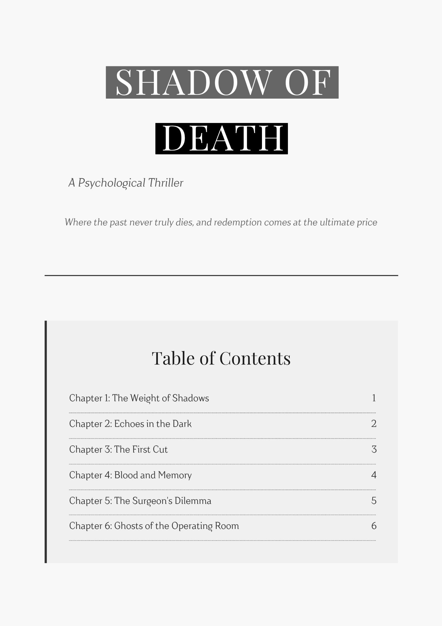 Shadow of Death - Image 2