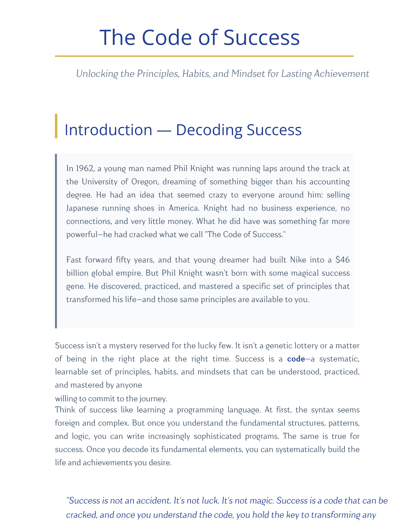 The Code of Success - Image 3