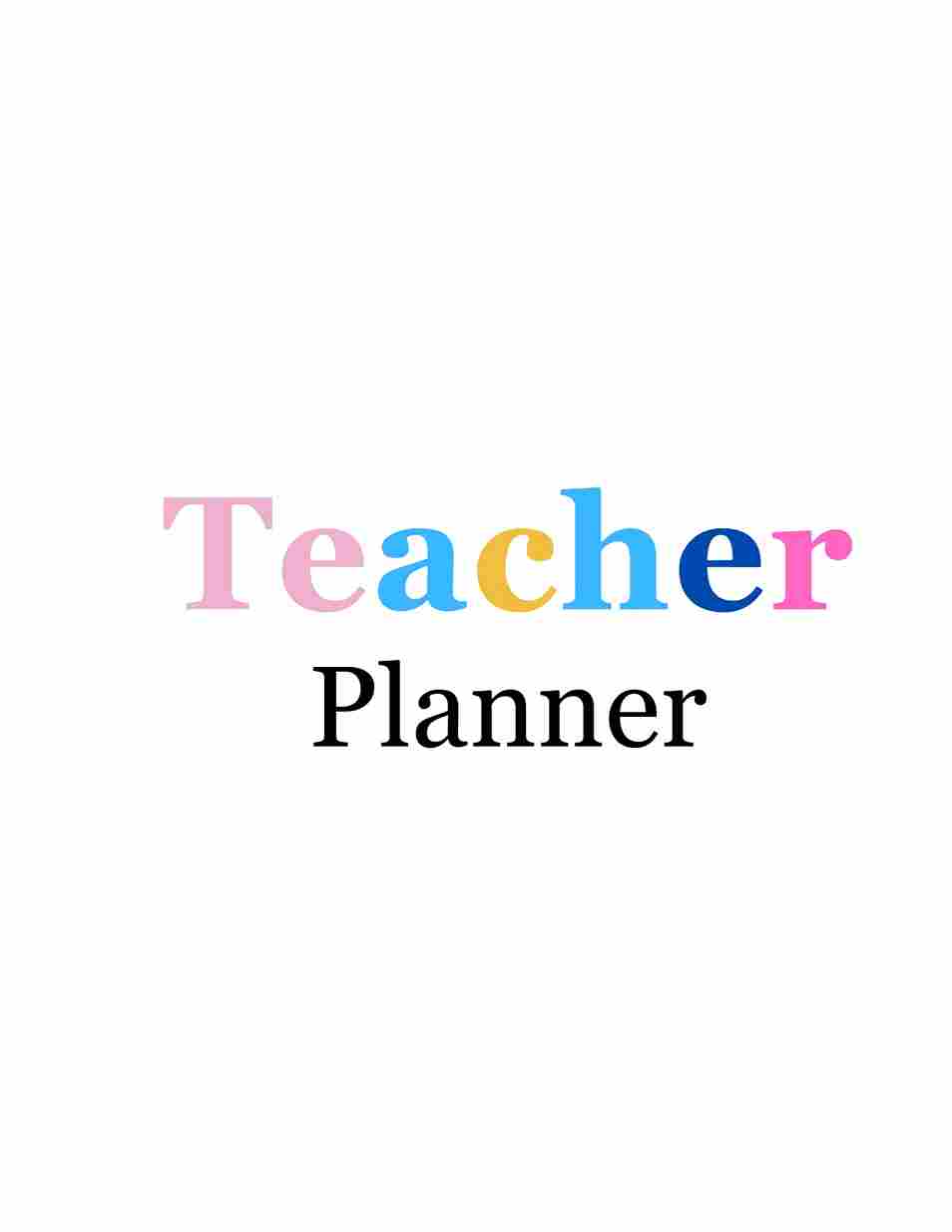 Ultimate Teacher Planner - Image 2