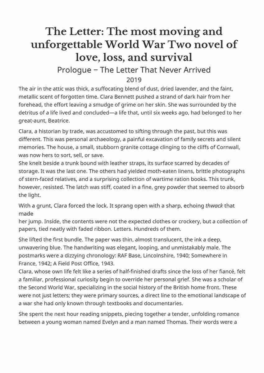 A Heartfelt World War Two Story of Love - Image 3