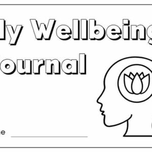 My Wellbeing Journal Book