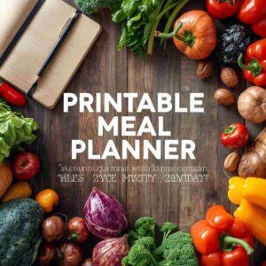 Printable Meal Planner