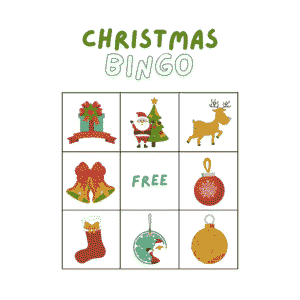 Christmas Bingo Printable
