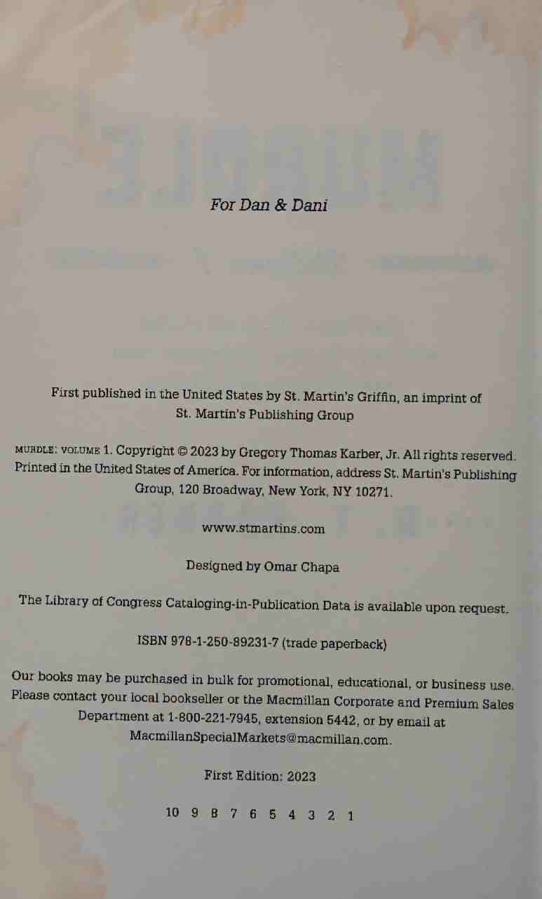 Murdle Volume 1 - Image 4