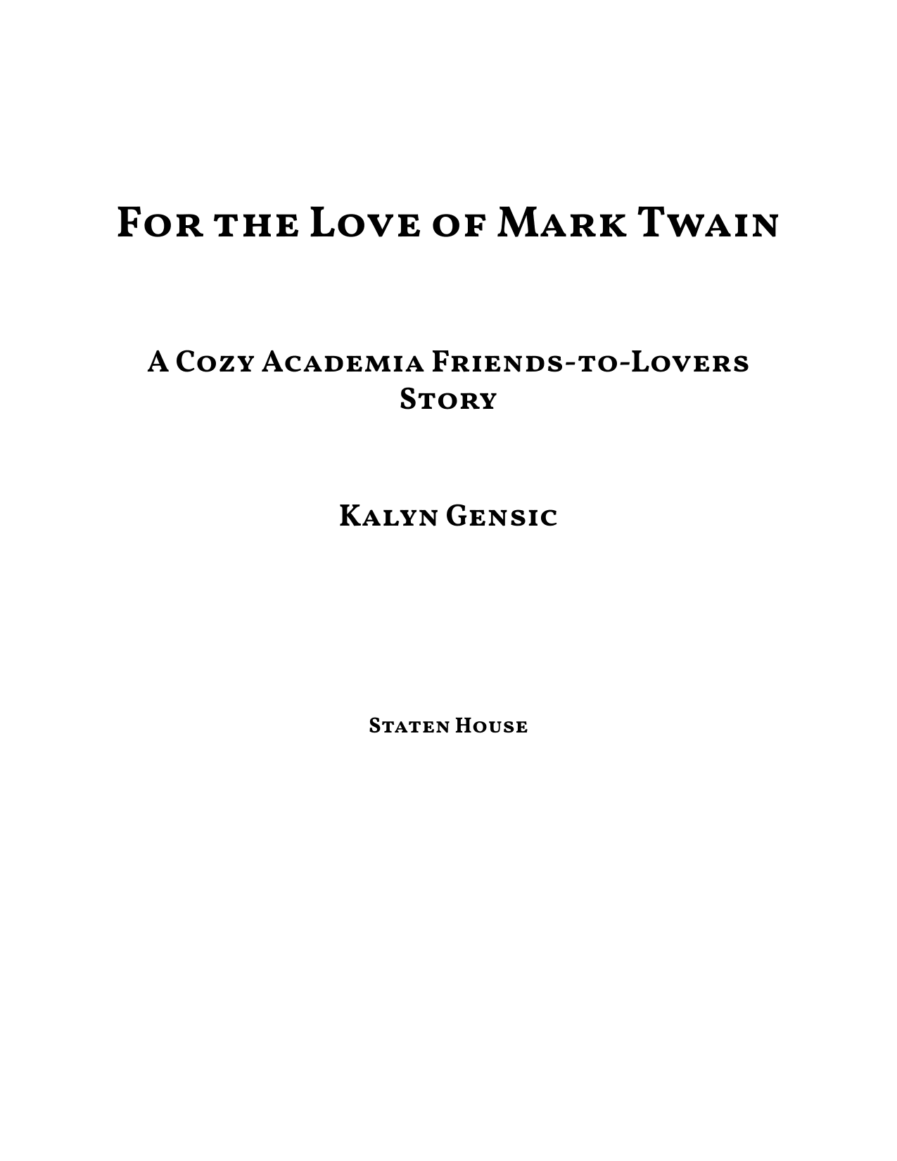 For the Love of Mark Twain - Image 2