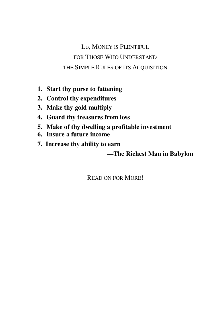 The Richest Man in Babylon - Image 3